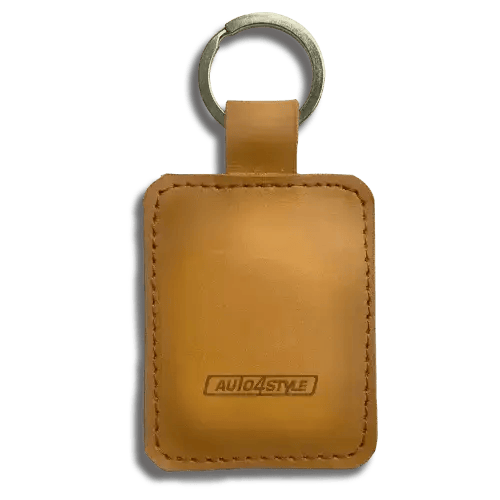 Leather key chain