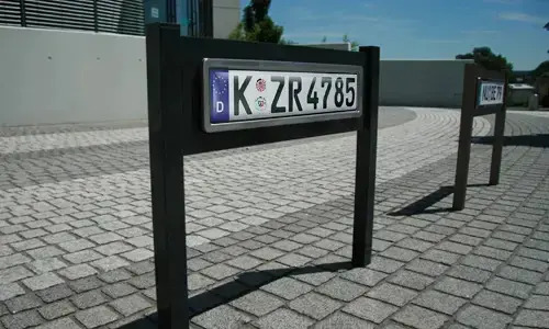 KFZ sticker-magnet outside