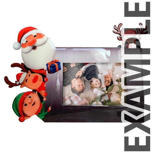 Christmas photo frame