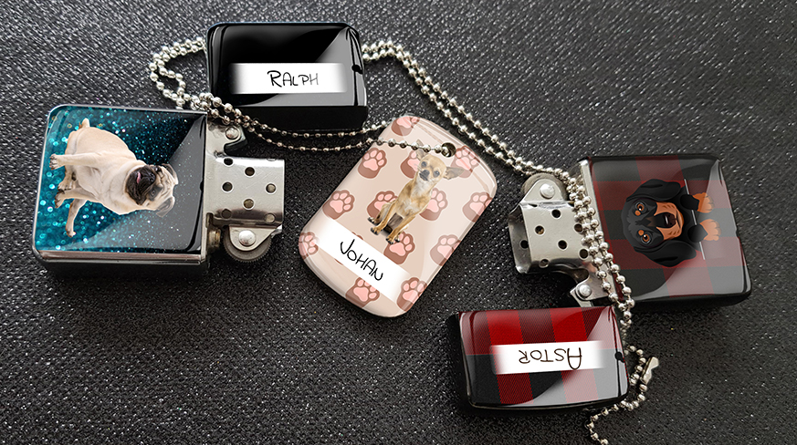 Dog Tag Anhänger