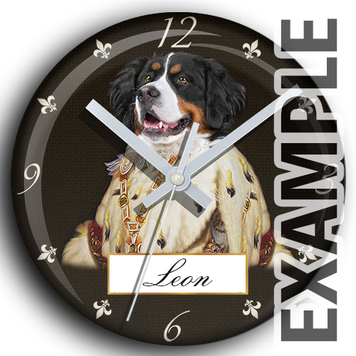 Wall Clock Pet Royal